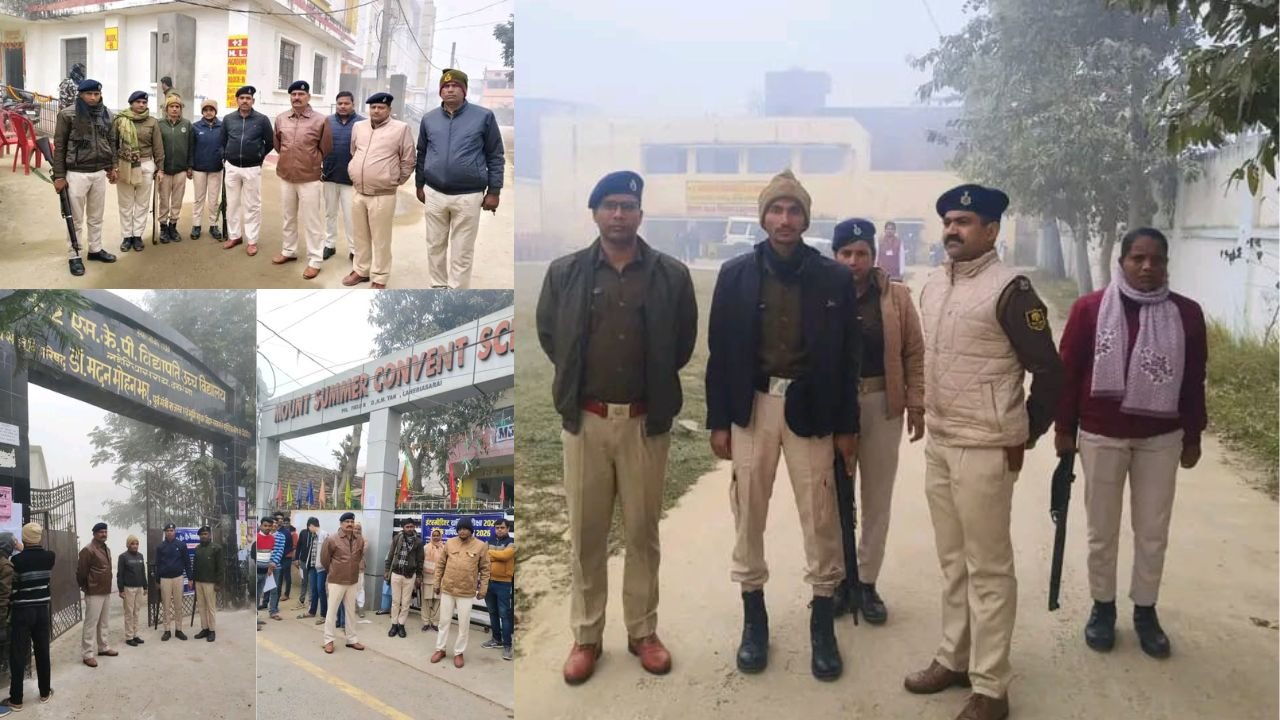 इंटरमीडिएट परीक्षा 2026: दरभंगा में स्वच्छ, शांतिपूर्ण और कदाचार-मुक्त परीक्षा संचालन में जुटी पुलिस